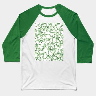 green marble, marble Baseball T-Shirt